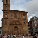 De San Isidoro el Real kerk op het Plaza de la Constitución