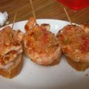 Schaal met overheerlijke pintxos